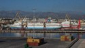 Other ships are in port when we arrive in Crete